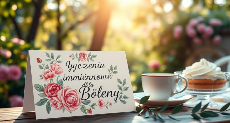 Życzenia imieninowe dla bożeny